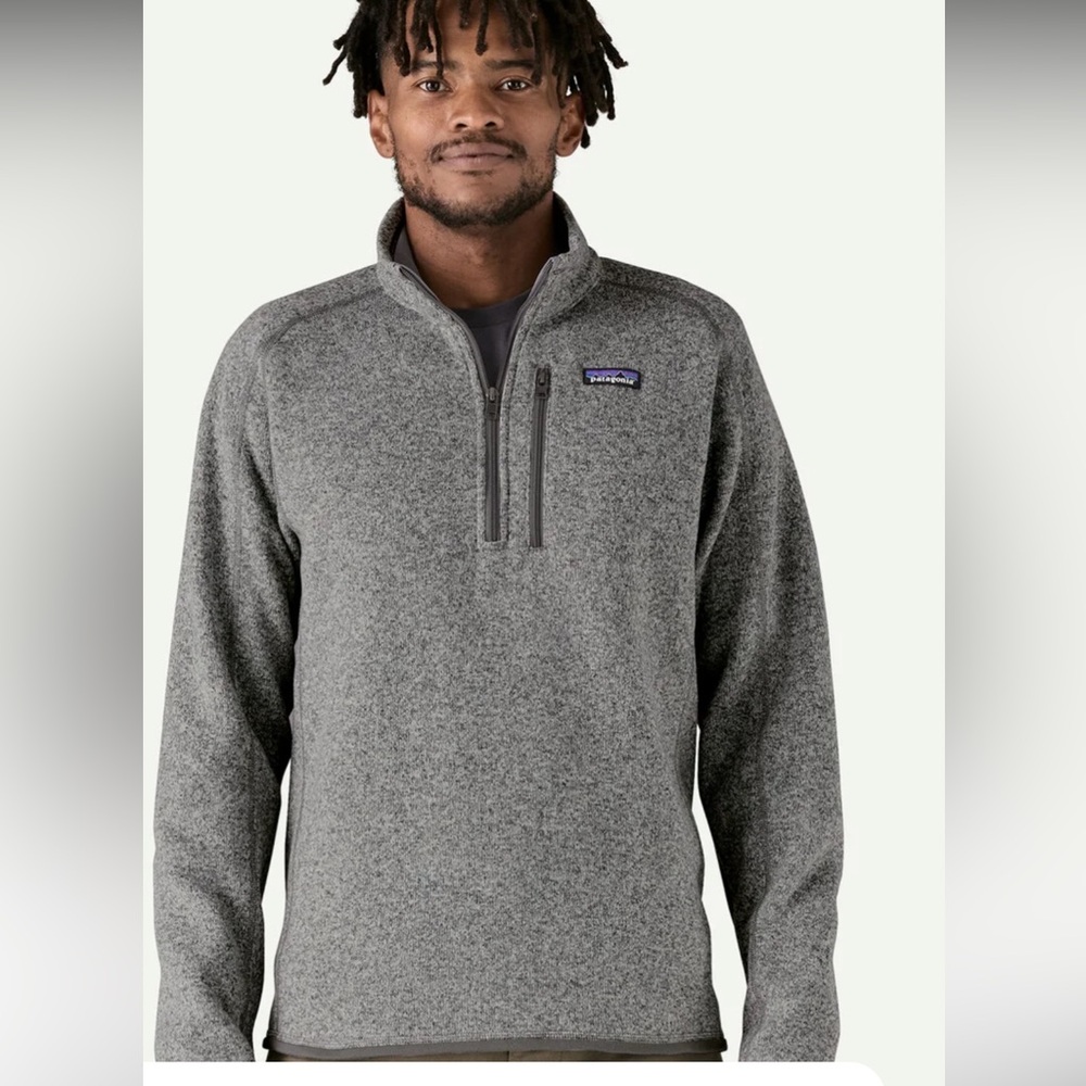 PATAGONIA 1/4 ZIP IN STONEWASH  COLOR. Good Condition. Size XL